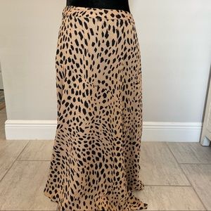 Apt 9 Animal Print Maxi Skirt EUC